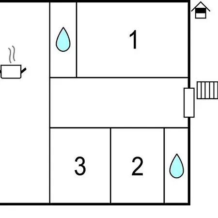 Three-bedroom In דירה *