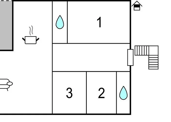 Three-bedroom In דירה *